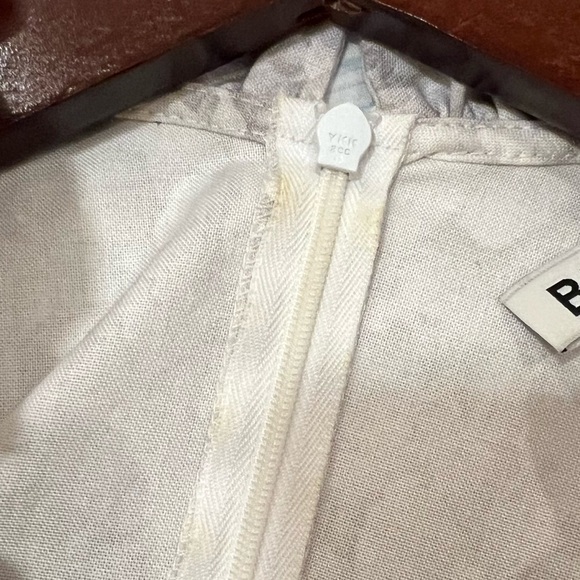 Batsheva Gray floral Ruffled midi dress - Picture 11 of 12